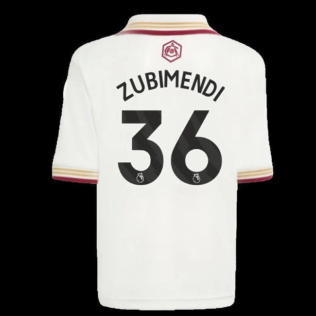 2025-2026 Arsenal Third Mini Kit (Zubimendi 36) — Shop Online