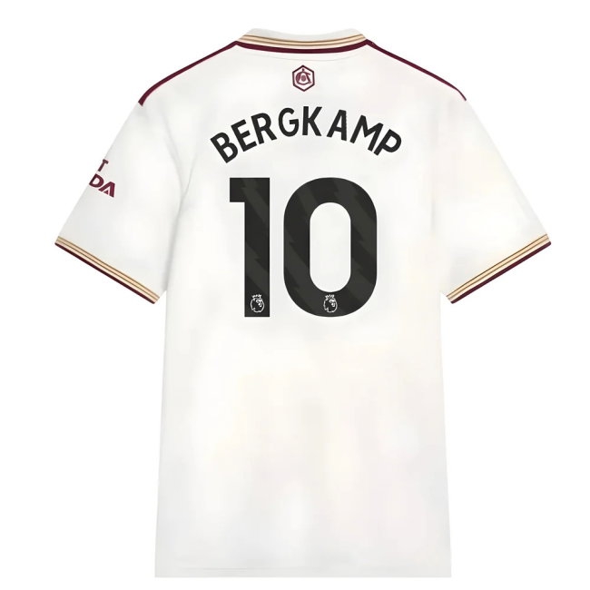 2025-2026 Arsenal Third Shirt (Bergkamp 10) — Shop Online