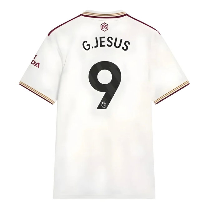 2025-2026 Arsenal Third Shirt (G.Jesus 9) — Buy Now