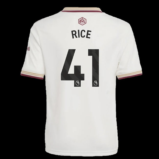 2025-2026 Arsenal Third Shirt (Kids) (Rice 41) — Shop Now
