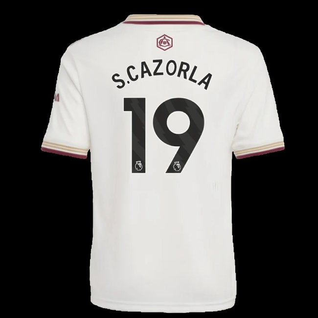 2025-2026 Arsenal Third Shirt (Kids) (S.Cazorla 19) — Shop Now