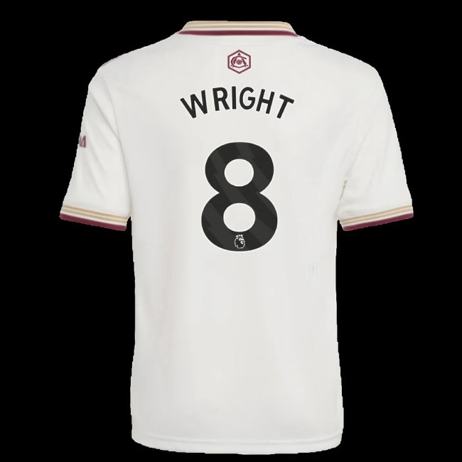 2025-2026 Arsenal Third Shirt (Kids) (Wright 8) — Shop Online