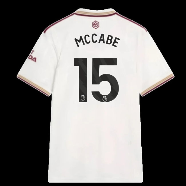 2025-2026 Arsenal Third Shirt (McCabe 15) — Buy Now