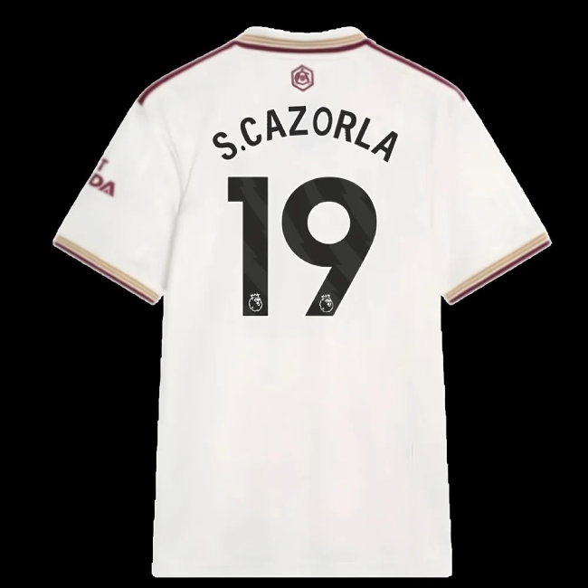2025-2026 Arsenal Third Shirt (S.Cazorla 19) — Buy Online
