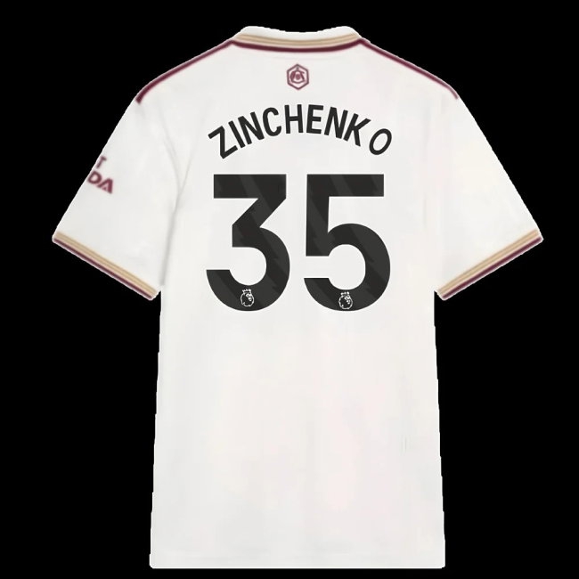 2025-2026 Arsenal Third Shirt (Zinchenko 35) — Buy Online