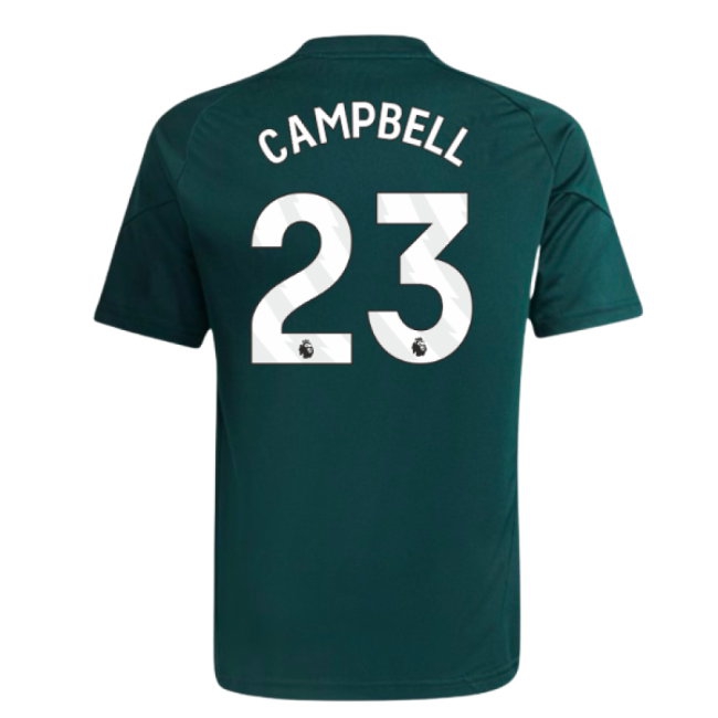 2025-2026 Arsenal Training Jersey (Aurora Ivy) - Kids (Campbell 23) — Buy Now