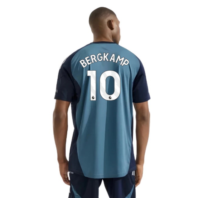 2025-2026 Arsenal Training Shirt (Blanch Blue) (Bergkamp 10) — Buy Now