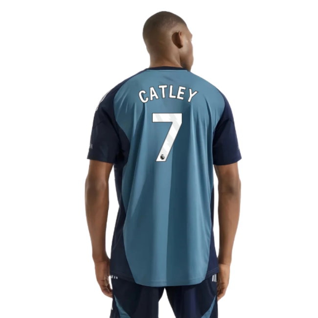 2025-2026 Arsenal Training Shirt (Blanch Blue) (Catley 7) — Shop Now