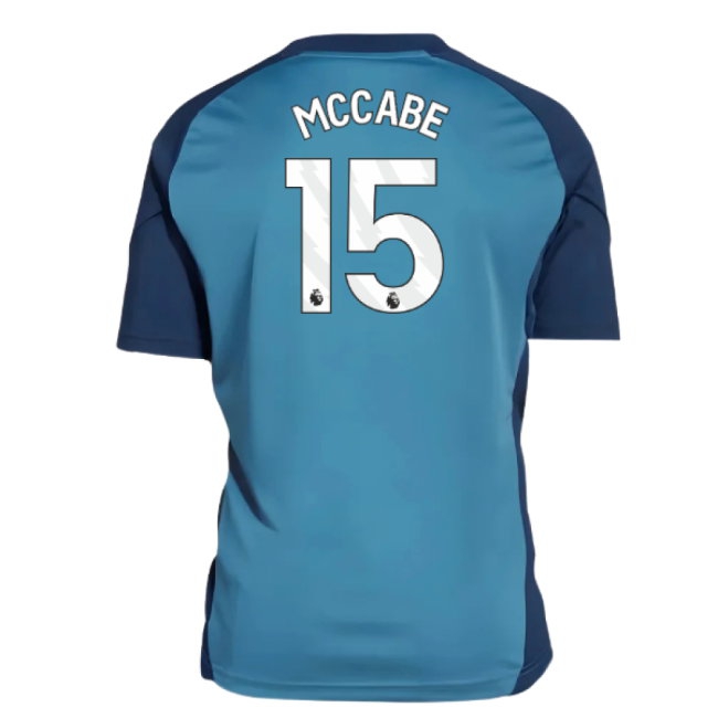 2025-2026 Arsenal Training Shirt (Blanch Blue) - Kids (McCabe 15) — Buy Now