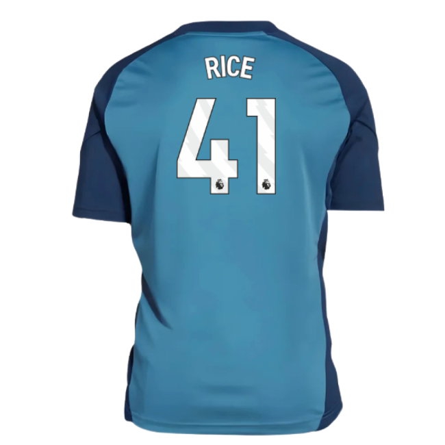 2025-2026 Arsenal Training Shirt (Blanch Blue) - Kids (Rice 41) — Shop Now