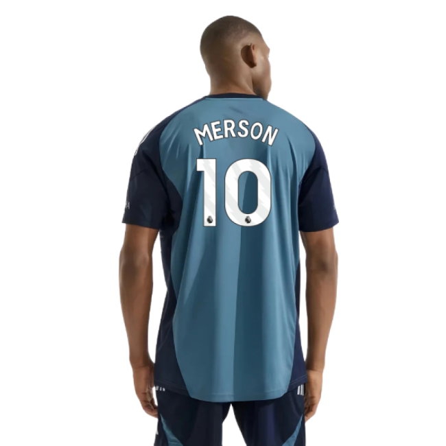 2025-2026 Arsenal Training Shirt (Blanch Blue) (Merson 10) — Buy Now