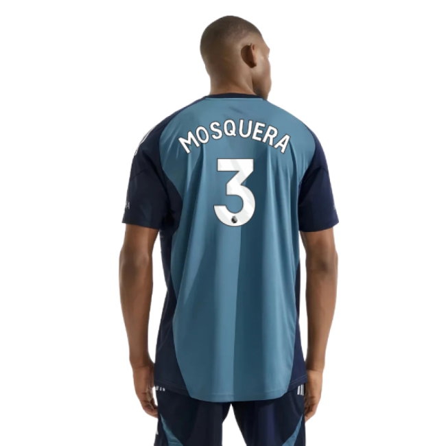 2025-2026 Arsenal Training Shirt (Blanch Blue) (Mosquera 3) — Shop Online