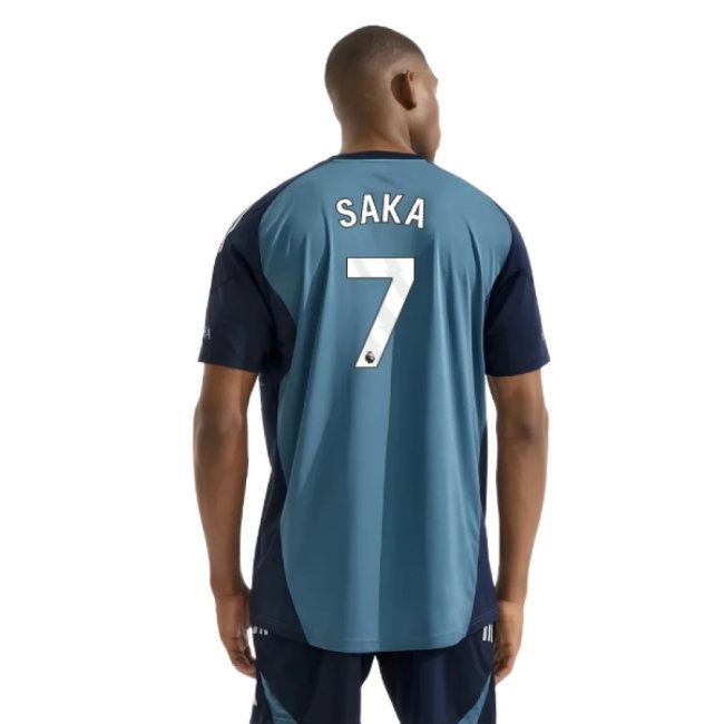 2025-2026 Arsenal Training Shirt (Blanch Blue) (Saka 7) — Buy Online