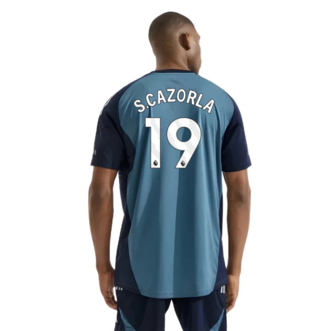 2025-2026 Arsenal Training Shirt (Blanch Blue) (S.Cazorla 19) — Buy Online