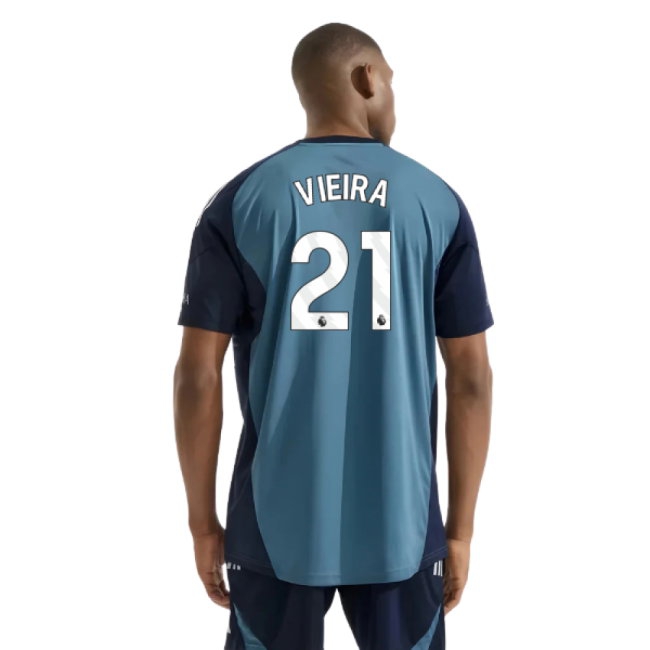 2025-2026 Arsenal Training Shirt (Blanch Blue) (Vieira 21) — Buy Now