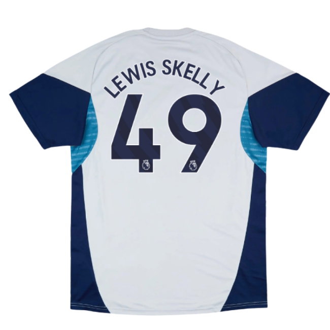 2025-2026 Arsenal Training Shirt (Grey Two) (Lewis Skelly 49) — Buy Now
