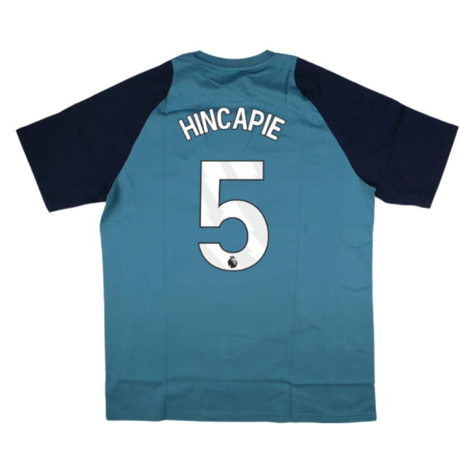 2025-2026 Arsenal Training Tee (Blanch Blue) (Hincapie 5) — Shop Online