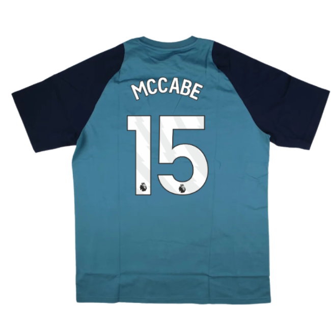 2025-2026 Arsenal Training Tee (Blanch Blue) (McCabe 15) — Shop Now