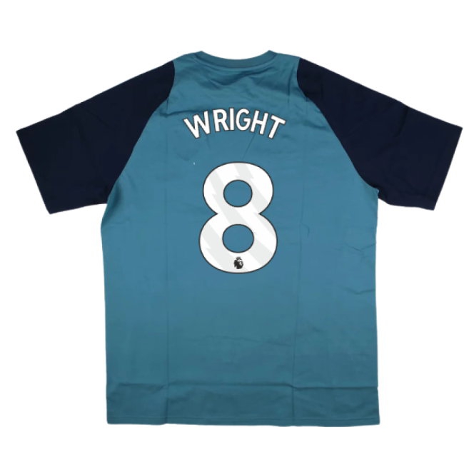 2025-2026 Arsenal Training Tee (Blanch Blue) (Wright 8) — Shop Now