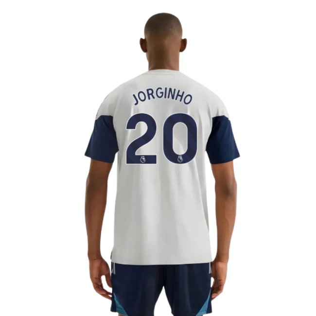 2025-2026 Arsenal Training Tee (Grey) (Jorginho 20) — Shop Now