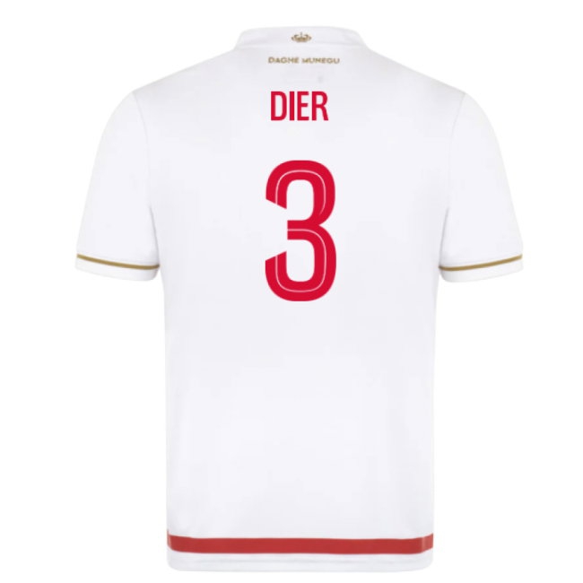 2025-2026 AS Monaco Home Shirt (Dier 3) — Buy Now