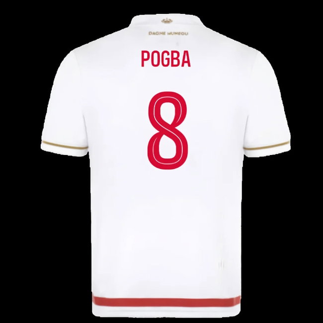 2025-2026 AS Monaco Home Shirt (Pogba 8) — Shop Online