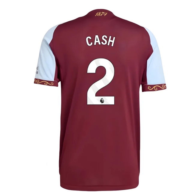 2025-2026 Aston Villa Player Version Home Shirt (Cash 2) — Shop Online
