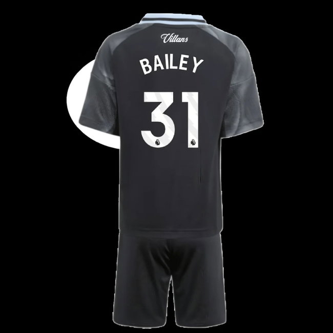 2025-2026 Aston Villa Away Mini Kit (Bailey 31) — Shop Now