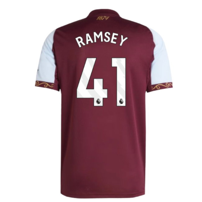 2025-2026 Aston Villa Home Shirt (Ramsey 41) — Buy Now
