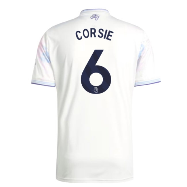 2025-2026 Aston Villa Third Shirt (Corsie 6) — Shop Online