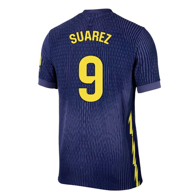 2025-2026 Atletico Madrid Player Version Away Shirt (Suarez 9) — Buy Online