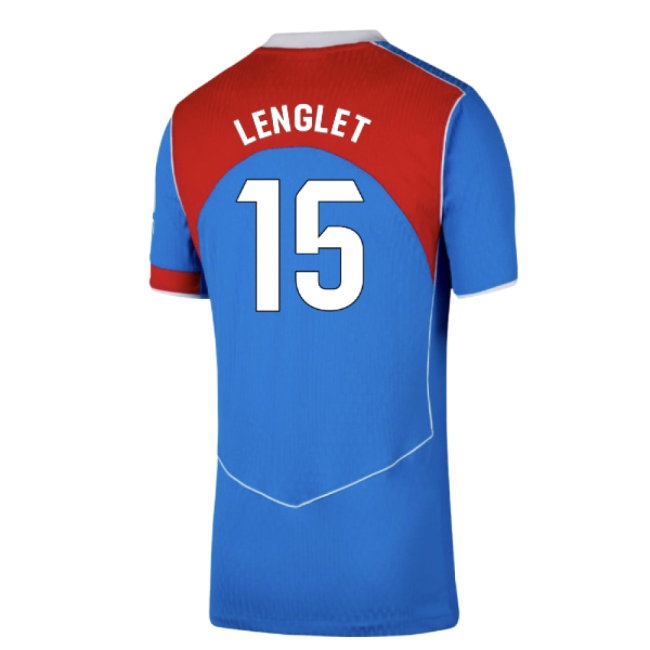 2025-2026 Atletico Madrid Player Version Third Shirt (Lenglet 15) — Buy Online