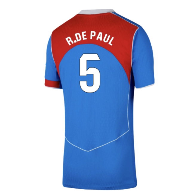 2025-2026 Atletico Madrid Player Version Third Shirt (R.De Paul 5) — Buy Online