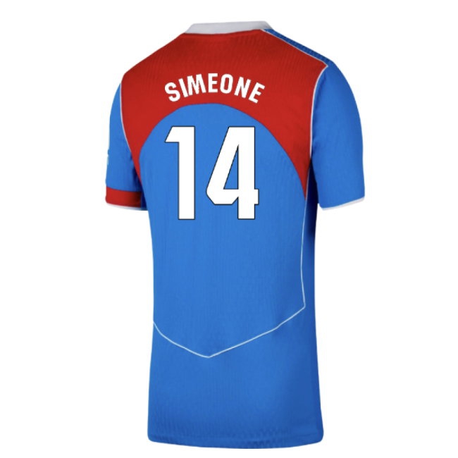 2025-2026 Atletico Madrid Player Version Third Shirt (Simeone 14) — Shop Online