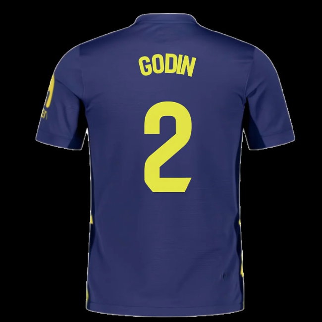 2025-2026 Atletico Madrid Away Shirt (Godin 2) — Shop Online