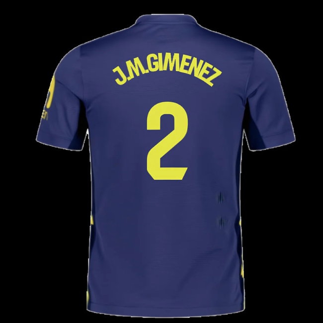 2025-2026 Atletico Madrid Away Shirt (Kids) (J.M.Gimenez 2) — Buy Now