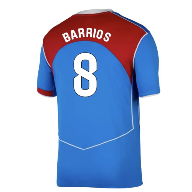 2025-2026 Atletico Madrid Third Shirt (Barrios 8) — Buy Now