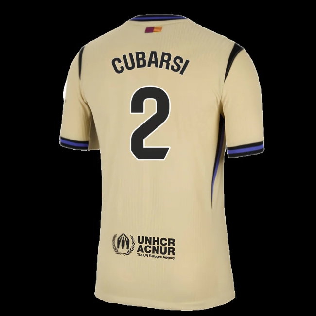 2025-2026 Barcelona Player Version Away Shirt (Cubarsi 2) — Buy Online