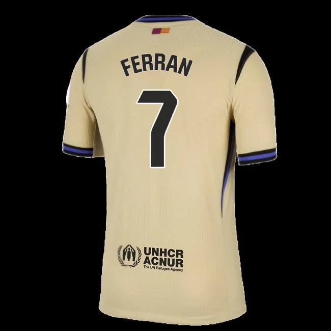 2025-2026 Barcelona Player Version Away Shirt (Ferran 7) — Buy Online