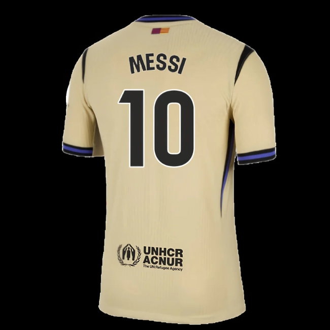 2025-2026 Barcelona Player Version Away Shirt (Messi 10) — Shop Now