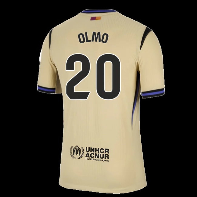 2025-2026 Barcelona Player Version Away Shirt (Olmo 20) — Buy Online