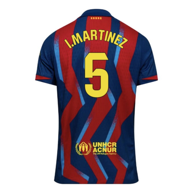 2025-2026 Barcelona Player Version Dri-Fit SE Fourth Shirt (I.Martinez 5) — Shop Now