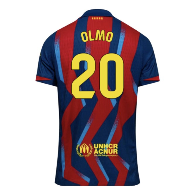 2025-2026 Barcelona Player Version Dri-Fit SE Fourth Shirt (Olmo 20) — Shop Now