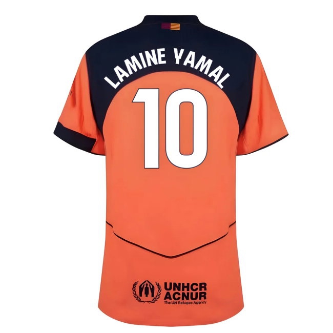 2025-2026 Barcelona Player Version Third Shirt (Lamine Yamal 10) — Shop Online