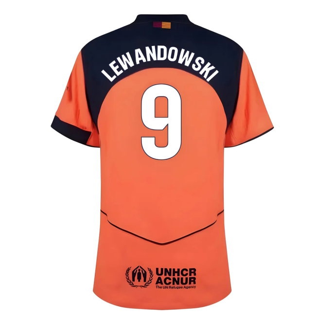 2025-2026 Barcelona Player Version Third Shirt (Lewandowski 9) — Shop Online