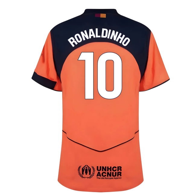 2025-2026 Barcelona Player Version Third Shirt (Ronaldinho 10) — Buy Now