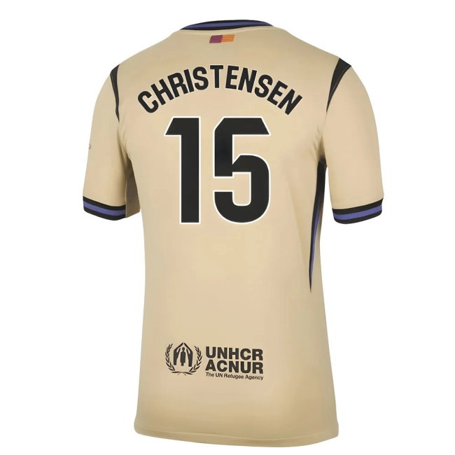 2025-2026 Barcelona Away Shirt (Christensen 15) — Buy Now
