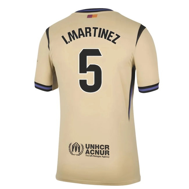 2025-2026 Barcelona Away Shirt (I.Martinez 5) — Shop Online