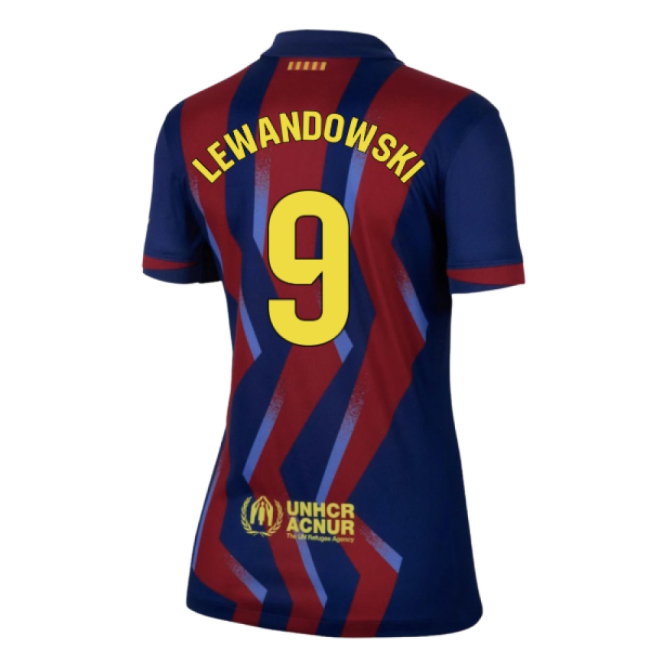 2025-2026 Barcelona Fourth Shirt - Womens (Lewandowski 9) — Buy Online