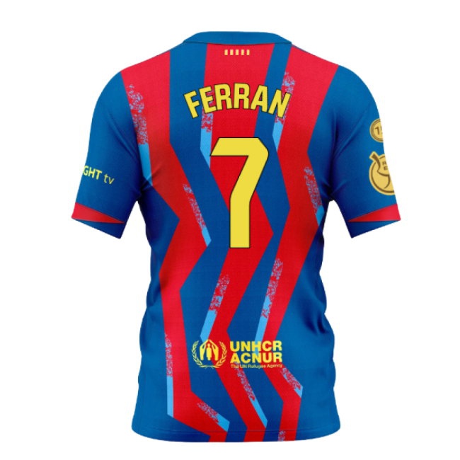 2025-2026 Barcelona Fourth Special Edition Shirt (Ferran 7) — Shop Now